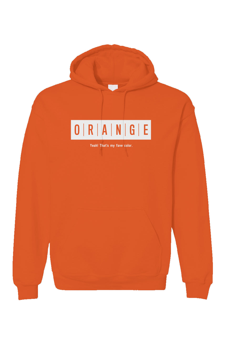Orange Collection Fave Hoodie