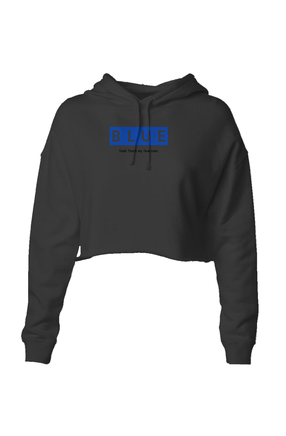 Blue Collection Fave Crop Hoodie
