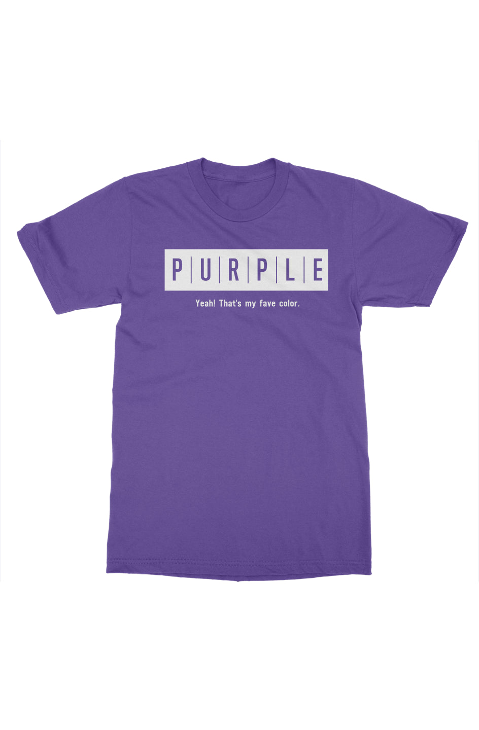 Purple Collection Fave crew neck