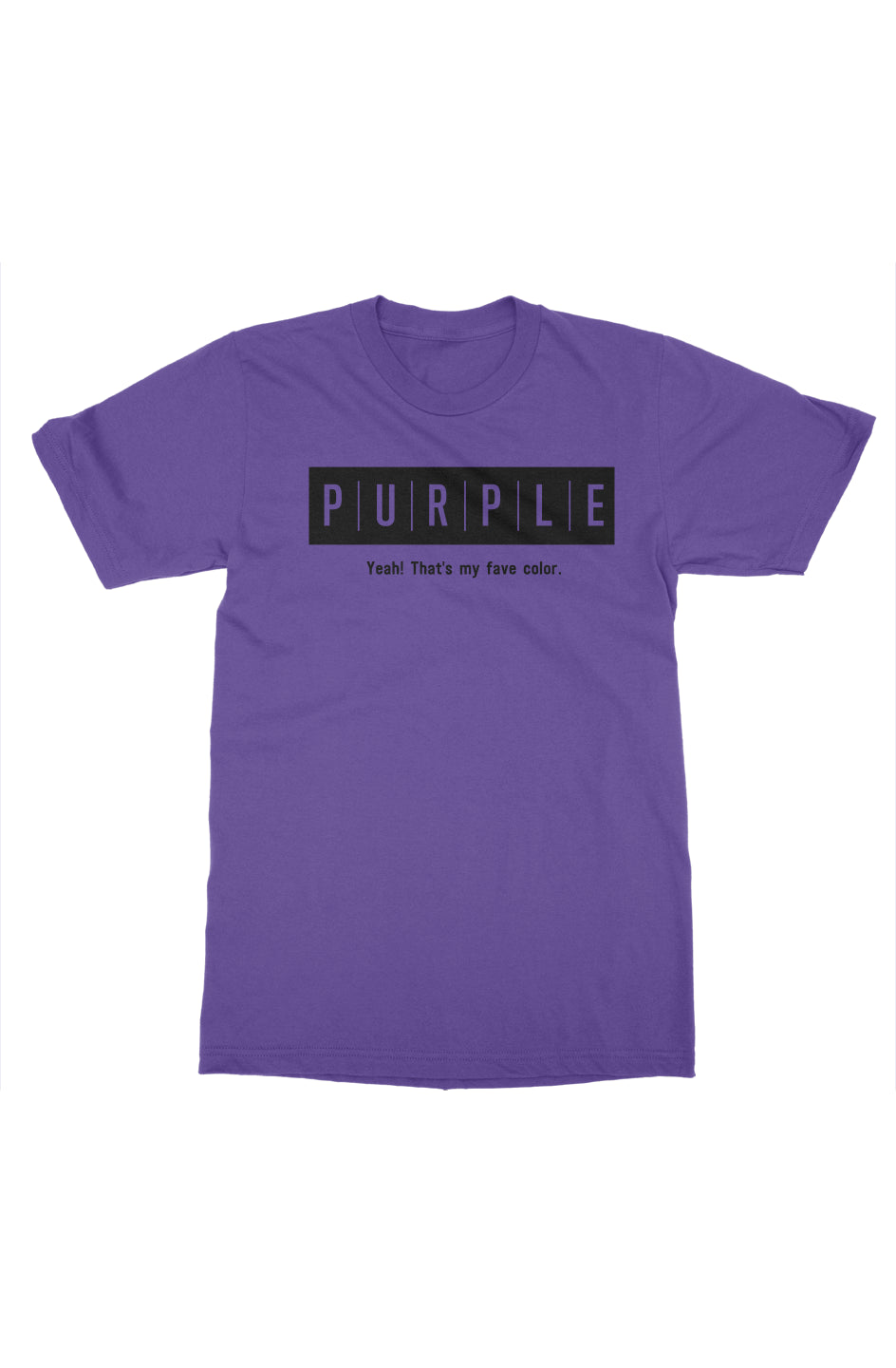 Purple Collection Fave crew neck