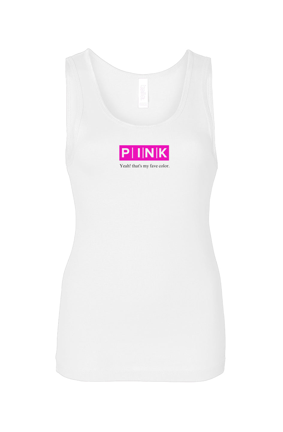 Pink Collection Fave Women's Rib Tank