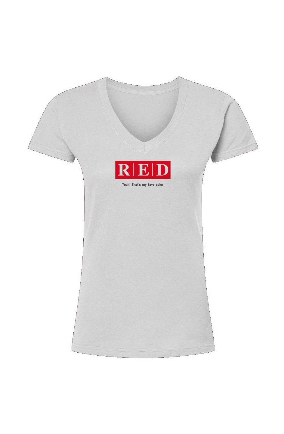 Red Collection Fave Women's V-Neck T-Shirt