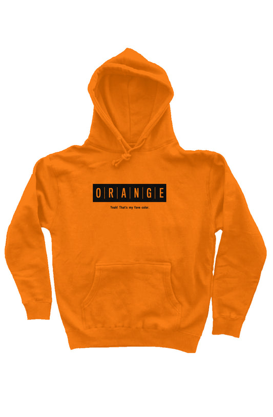 Orange Collection Fave Independent pullover hoody