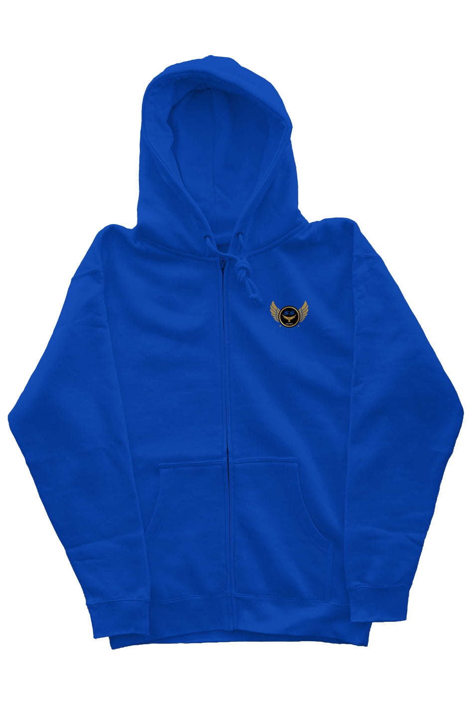(SS) by42DPD Accent Blue Royal Independent zip hoody