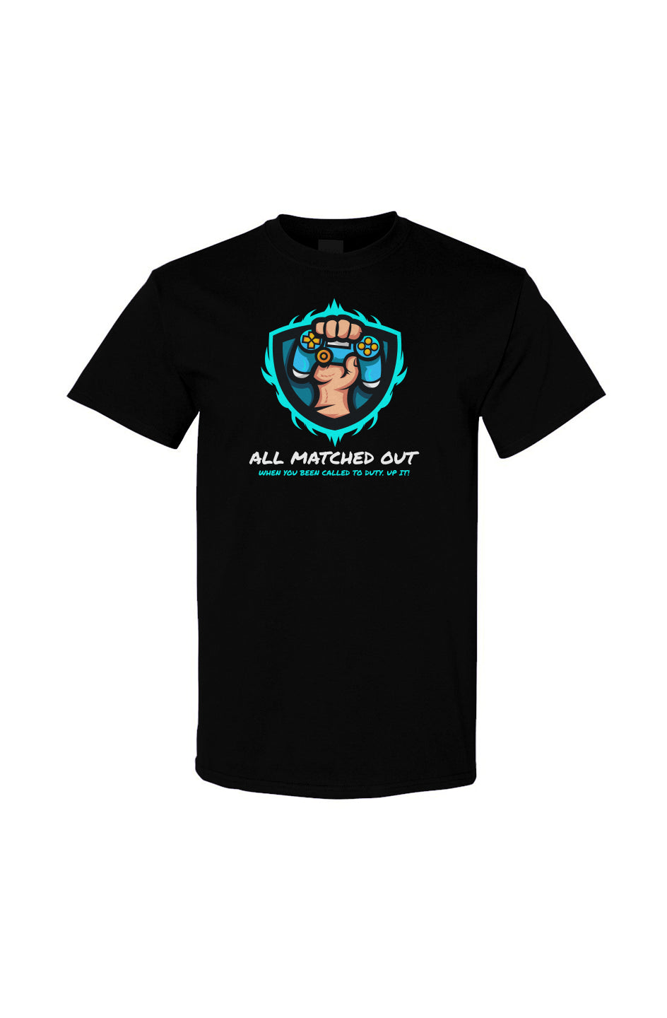 Gamerby42 Accent Blue Cotton T Shirt