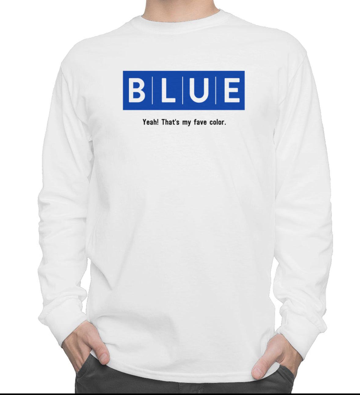 Blue Collection Fave long sleeve tee