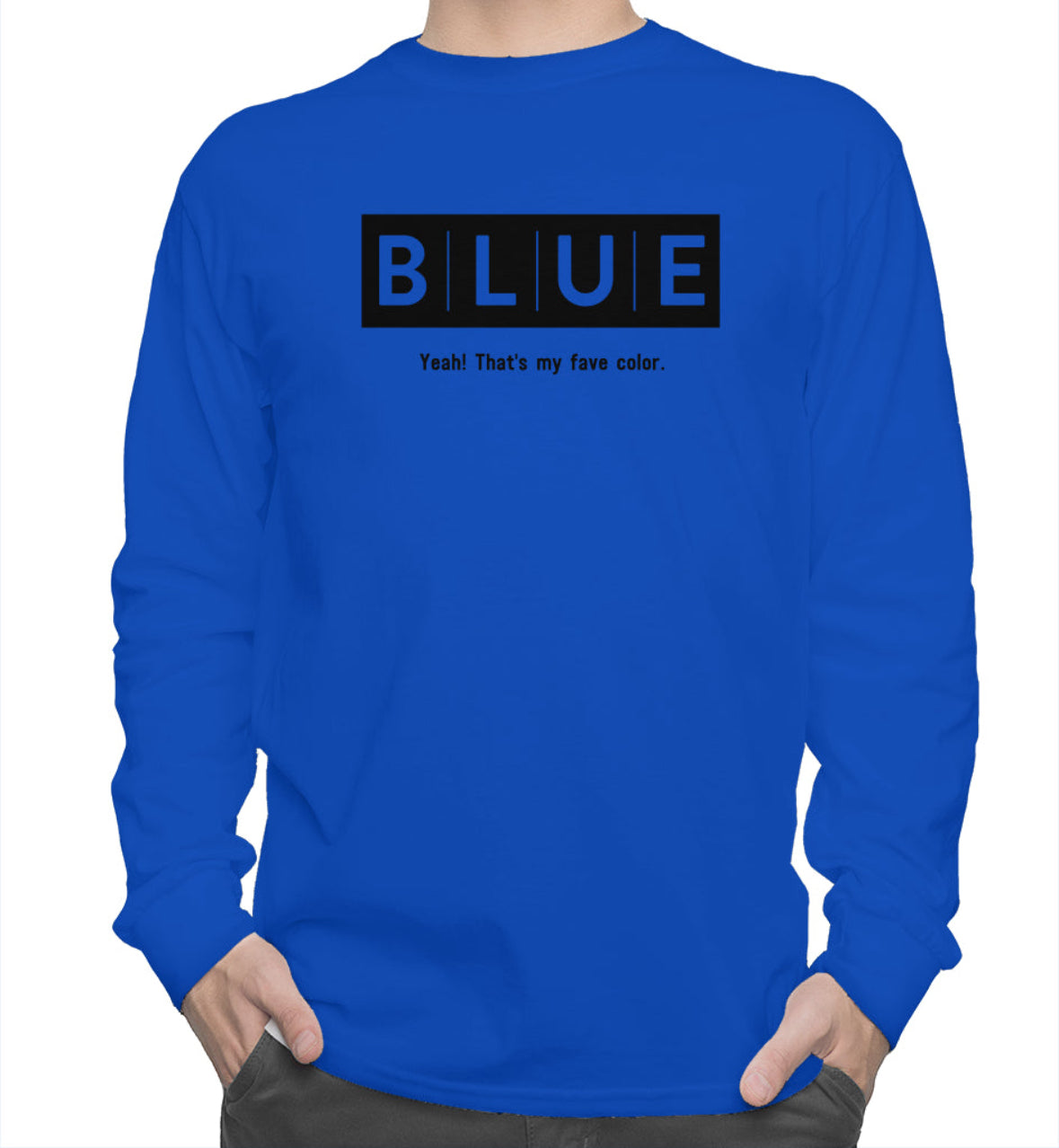 Blue Collection Fave long sleeve tee