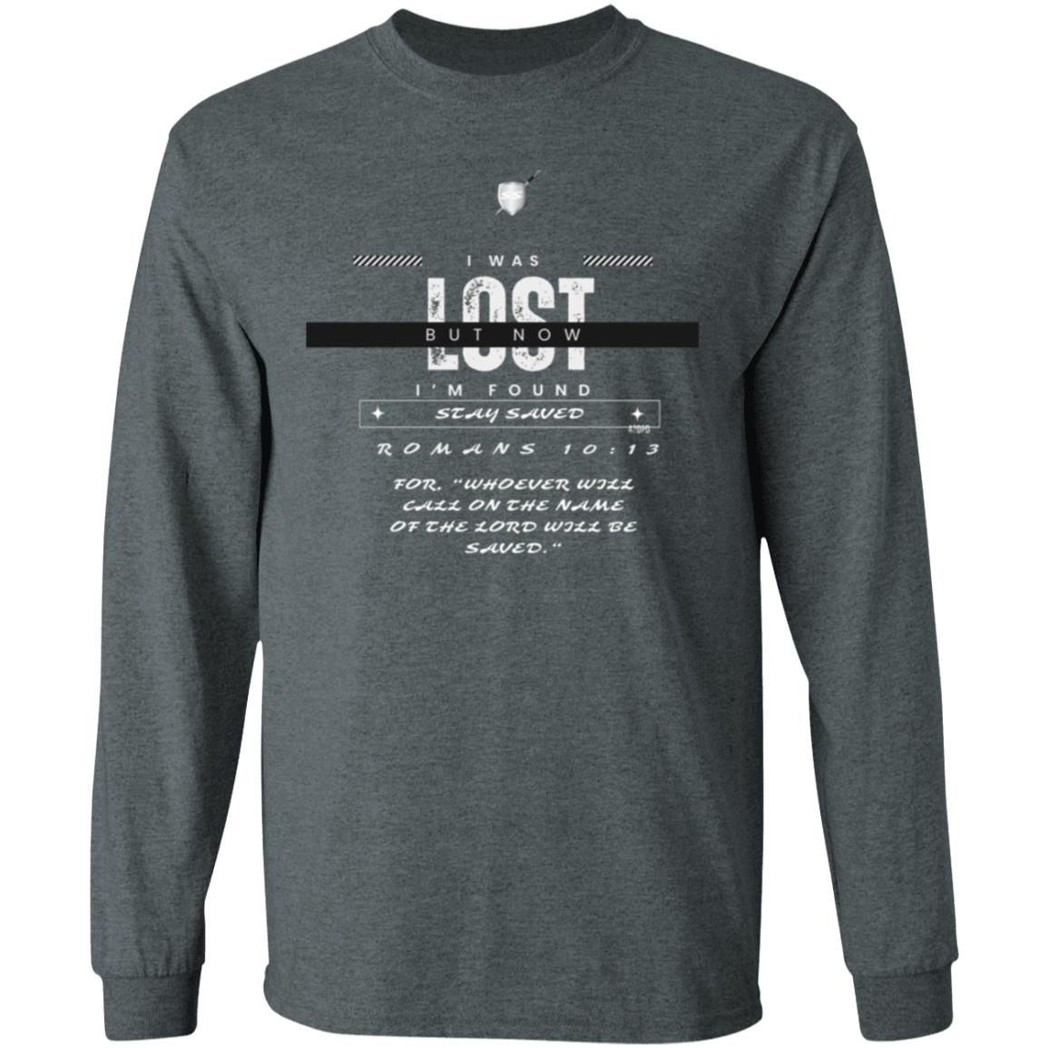 Lost n Found by42dpd Accent White Long Sleeve Tee