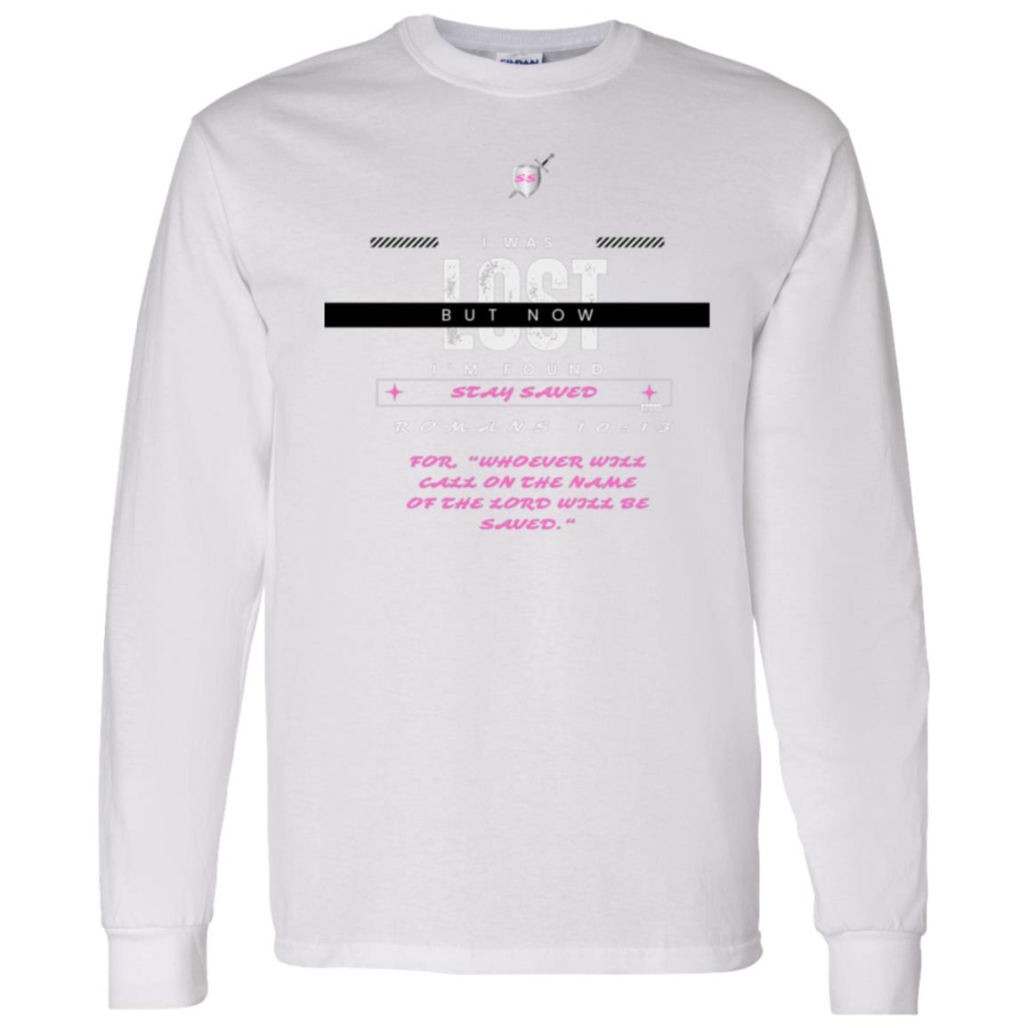 Lost n Found by42dpd Pink Long Sleeve Tee