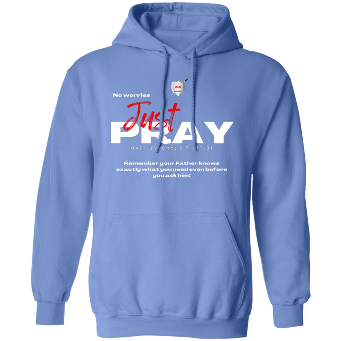 No worries Just PRAY by42dpd Red letter edition Pullover Hoodie