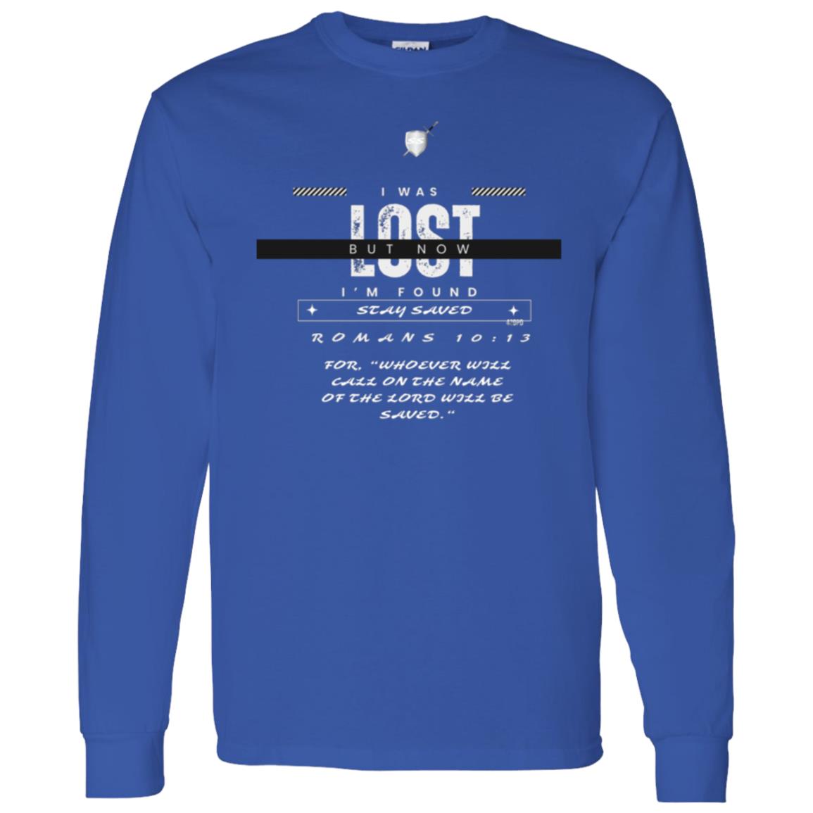 Lost n Found by42dpd Accent White Long Sleeve Tee