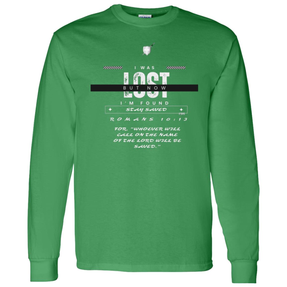 Lost n Found by42dpd Accent White Long Sleeve Tee