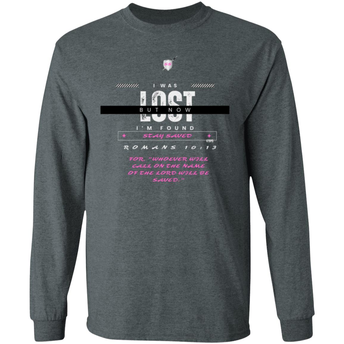 Lost n Found by42dpd Pink Long Sleeve Tee