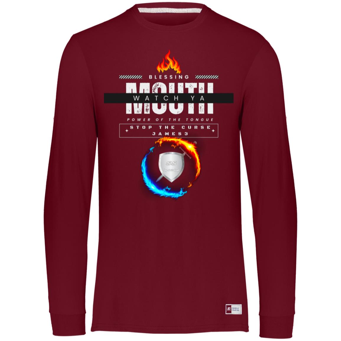 (SS) Mouth STC by42dpd Essential Dri-Power Long Sleeve Tee