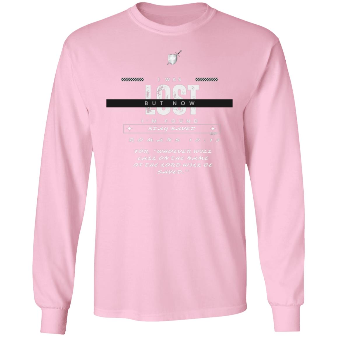 Lost n Found by42dpd Accent White Long Sleeve Tee