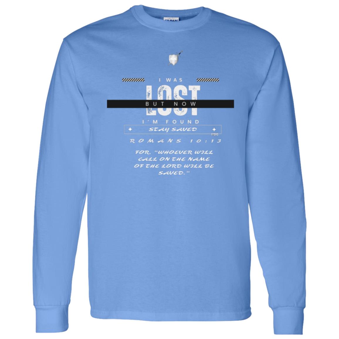 Lost n Found by42dpd Accent White Long Sleeve Tee