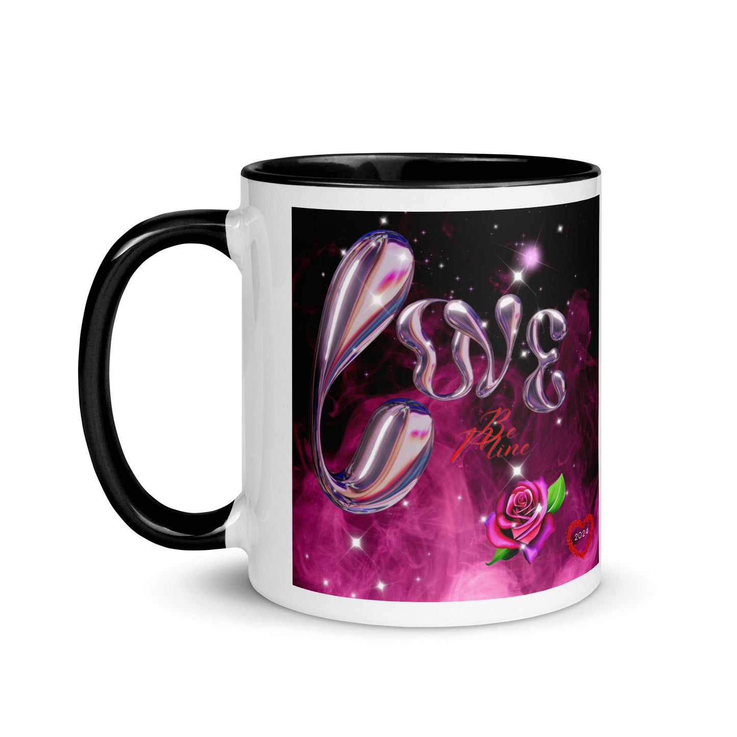 Be Mine Mug with Color Inside