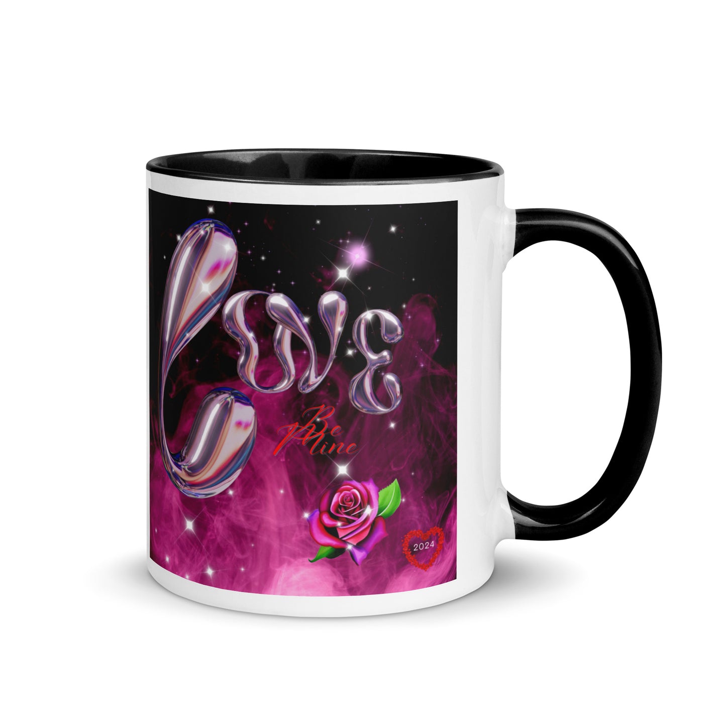 Be Mine Mug with Color Inside