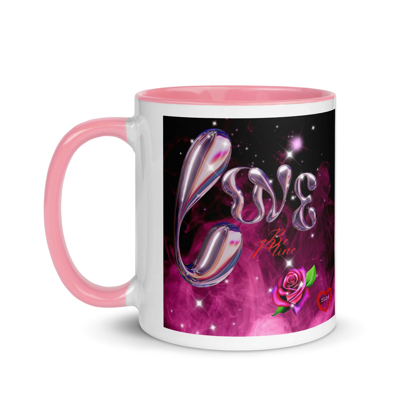 Be Mine Mug with Color Inside