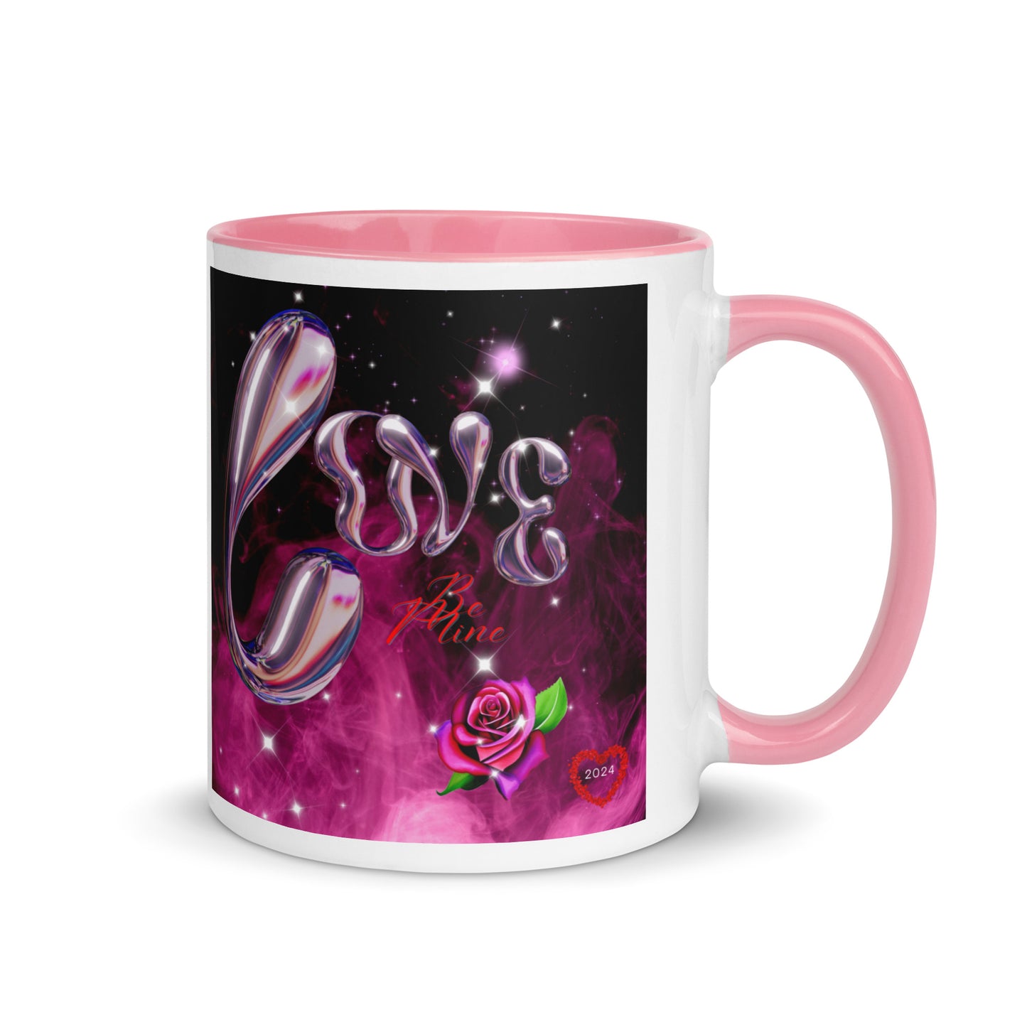 Be Mine Mug with Color Inside