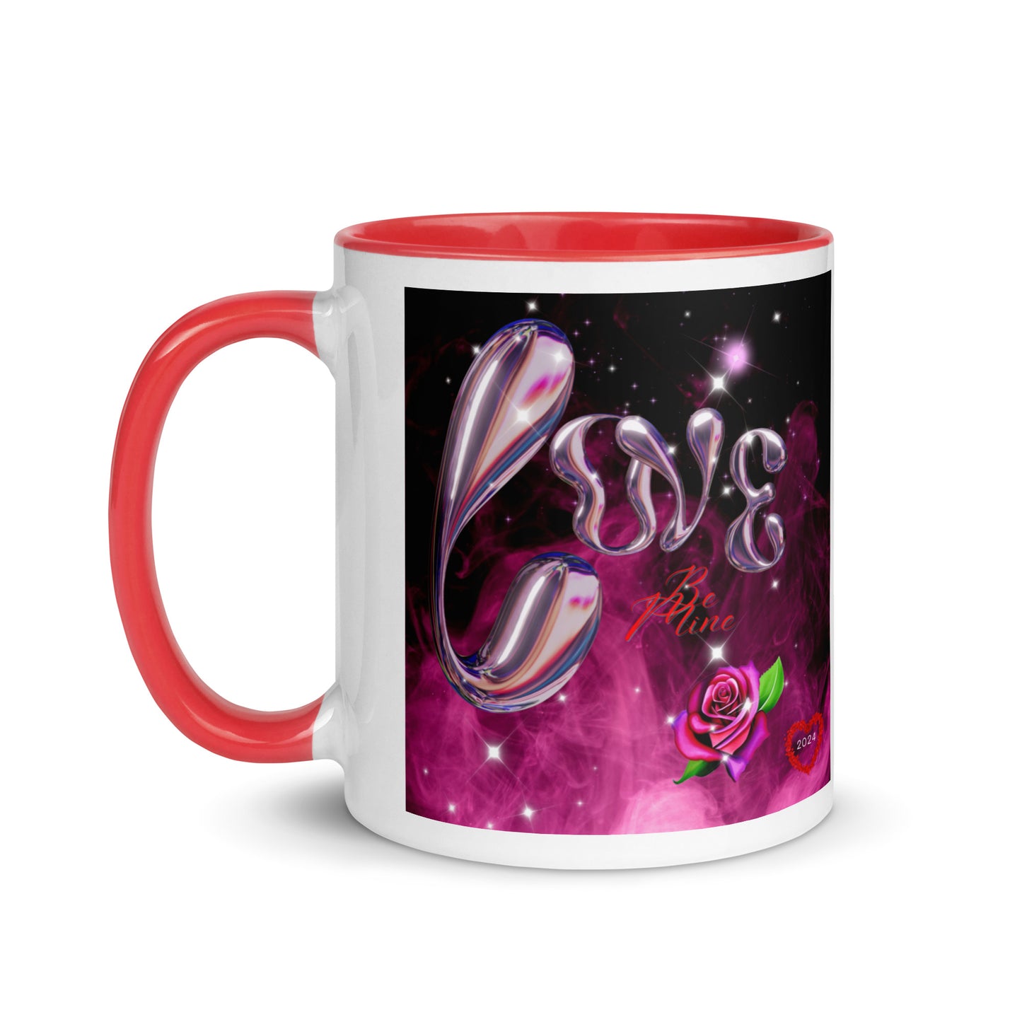 Be Mine Mug with Color Inside