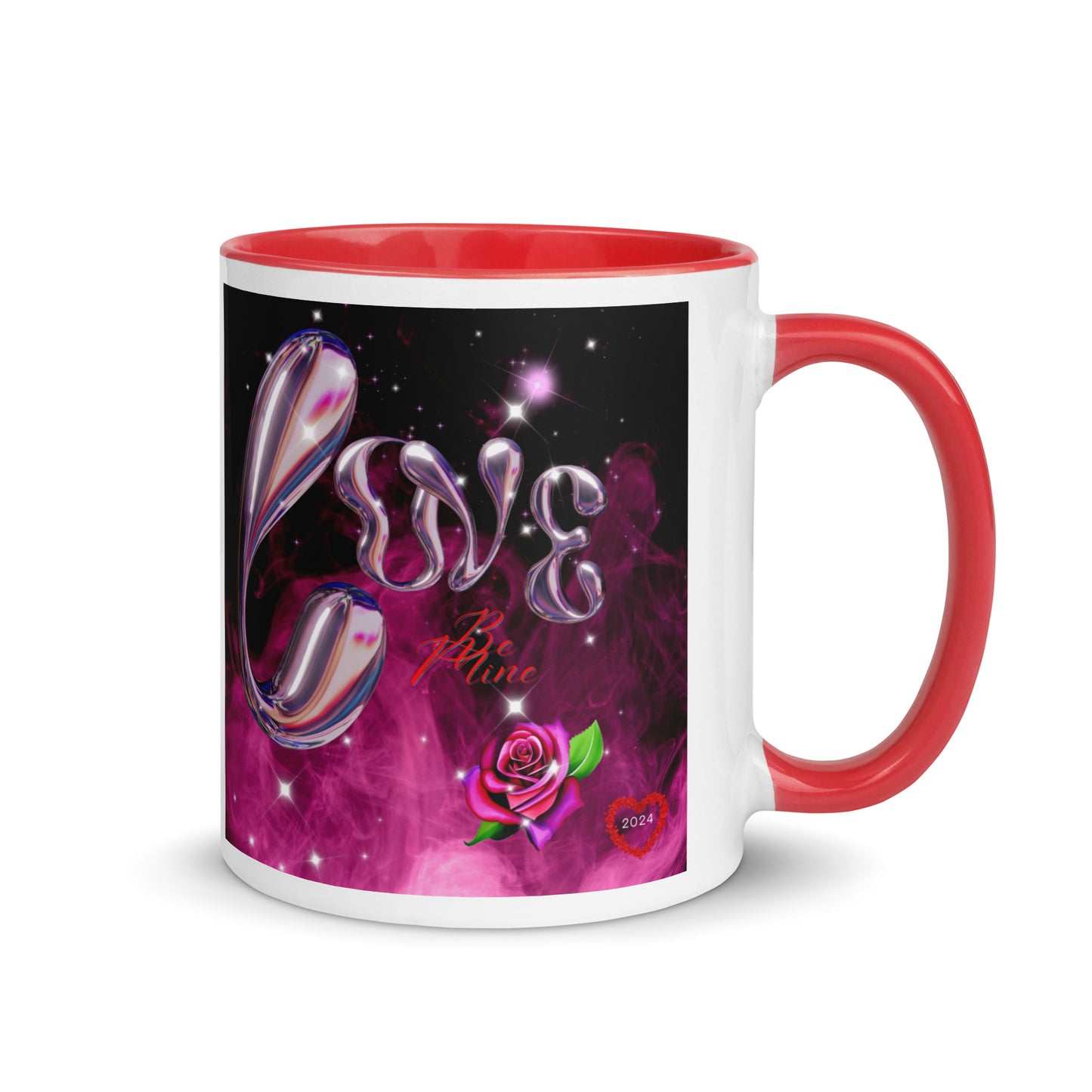 Be Mine Mug with Color Inside