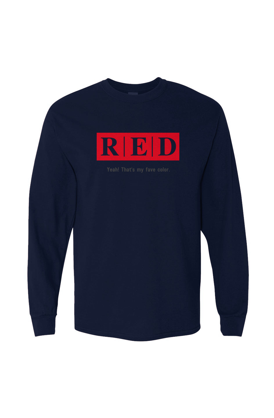 Red Collection Fave Men Long Sleeve Tee