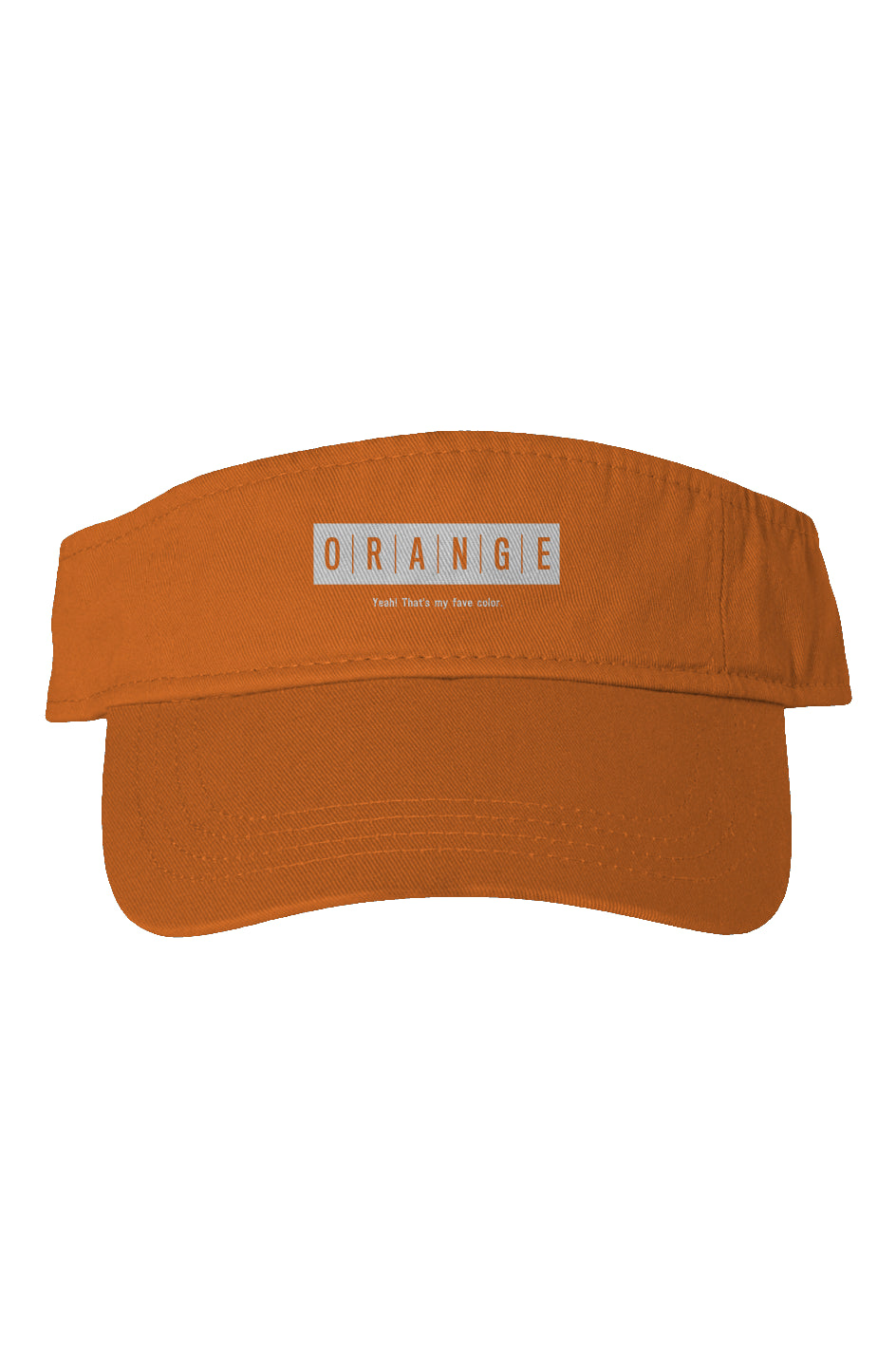 Orange Collection Fave Classic Visor