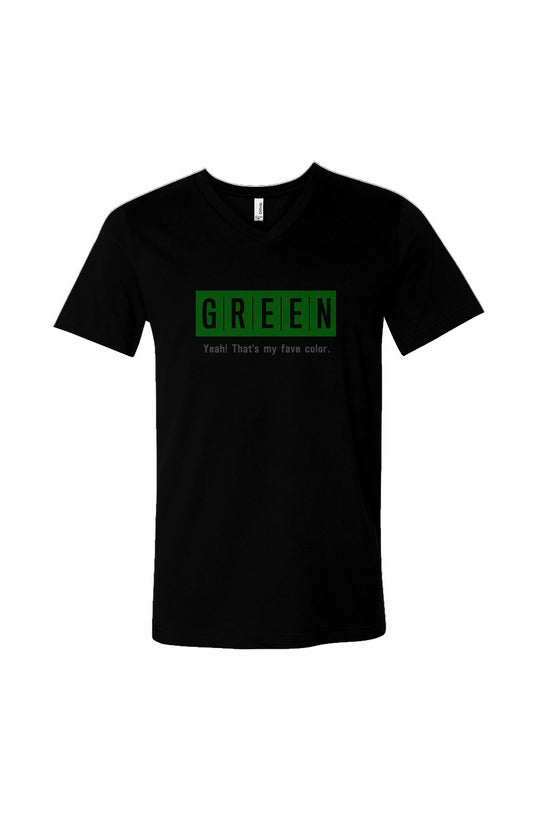 Green Collection Fave womens v neck Jersey V-Neck 