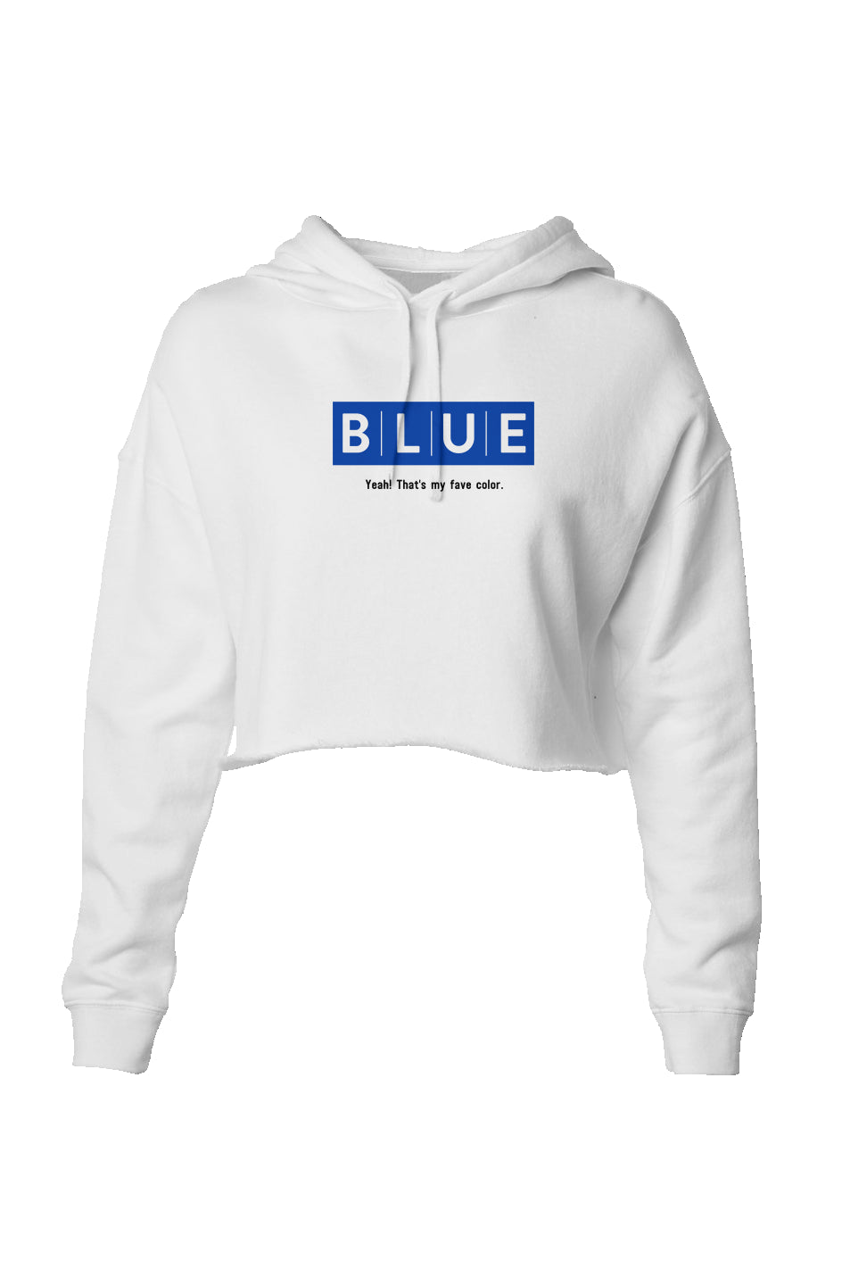 Blue Collection Fave Crop Hoodie