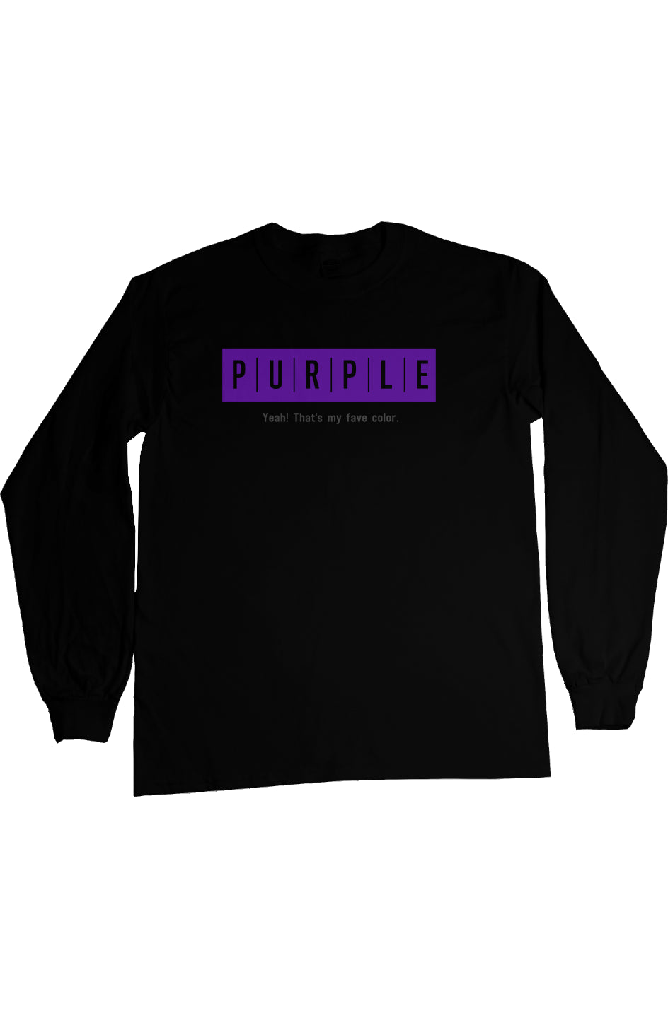 Purple Collection Fave long sleeve