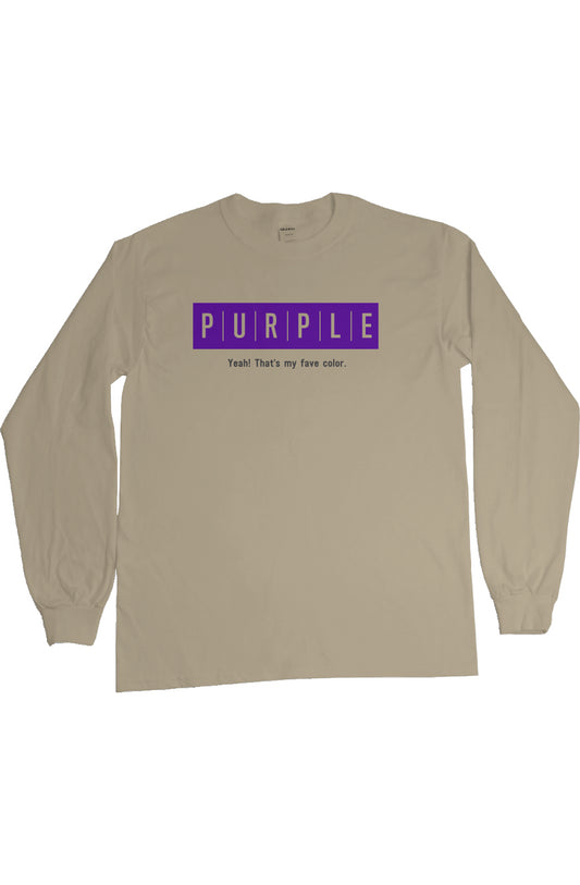 Purple Collection Fave long sleeve