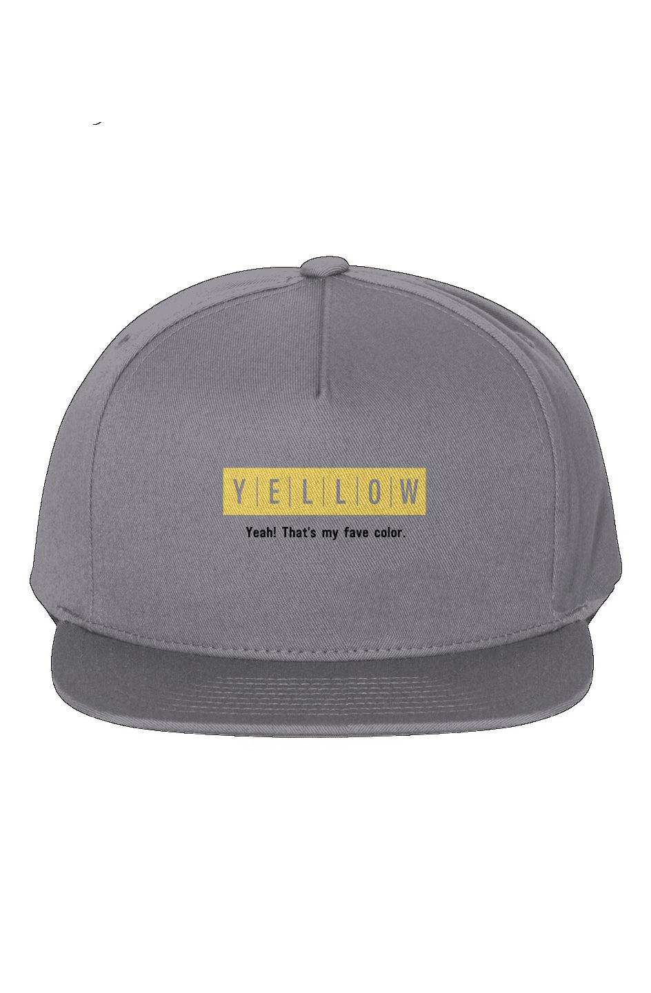 Yellow Collection Fave 5-Panel Cotton Twill Snapba