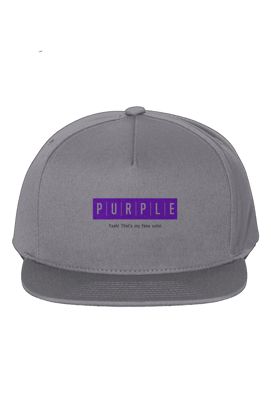 Purple Collection Fave 5-Panel Cotton Twill Snapba