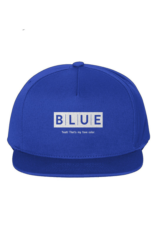 Blue Collection Fave 5-Panel Cotton Twill Snapback