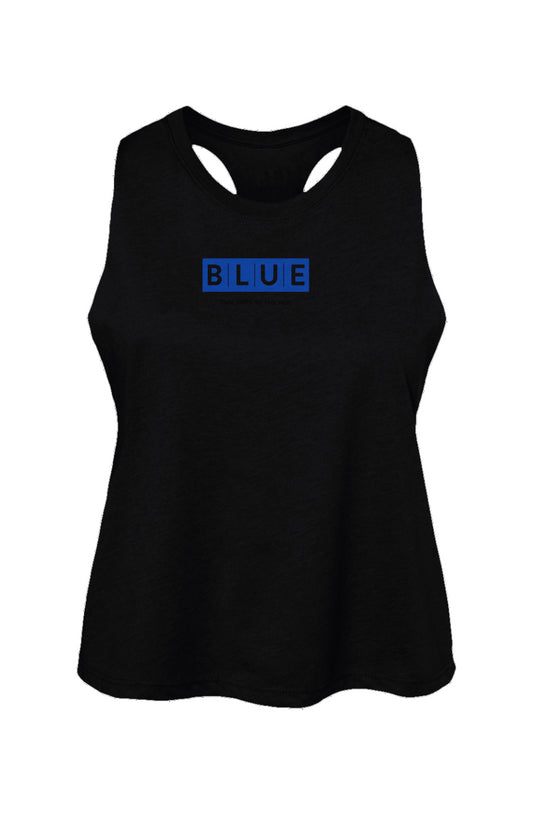 Blue Collection Fave Women's Racerback Cropped Tan