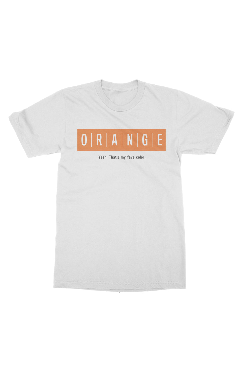 Orange Collection Fave t shirt