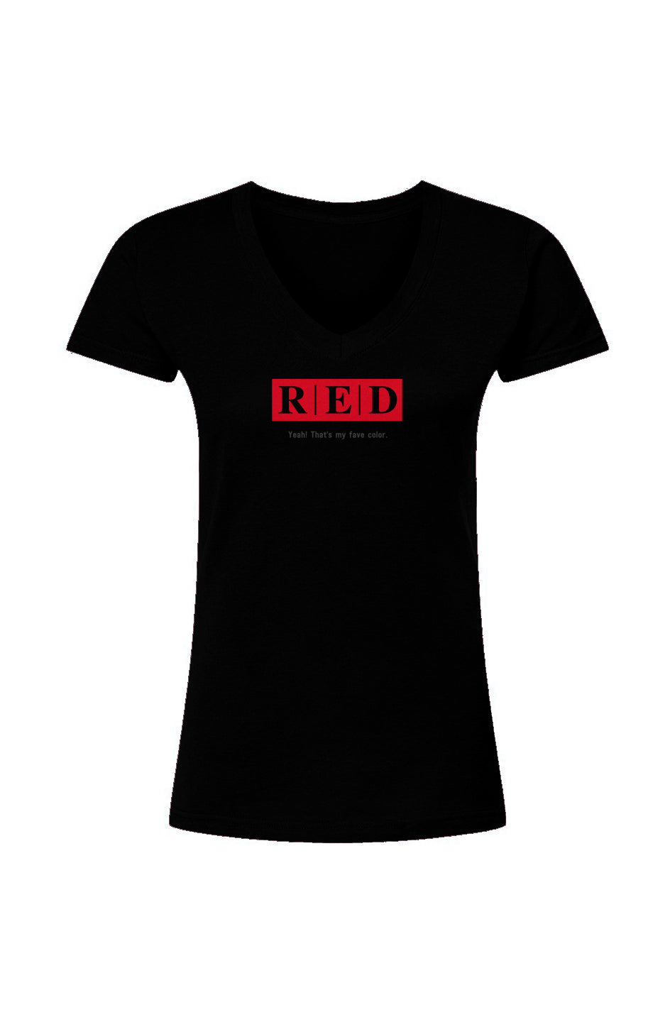 Red Collection Women's V-Neck T-Shirt
