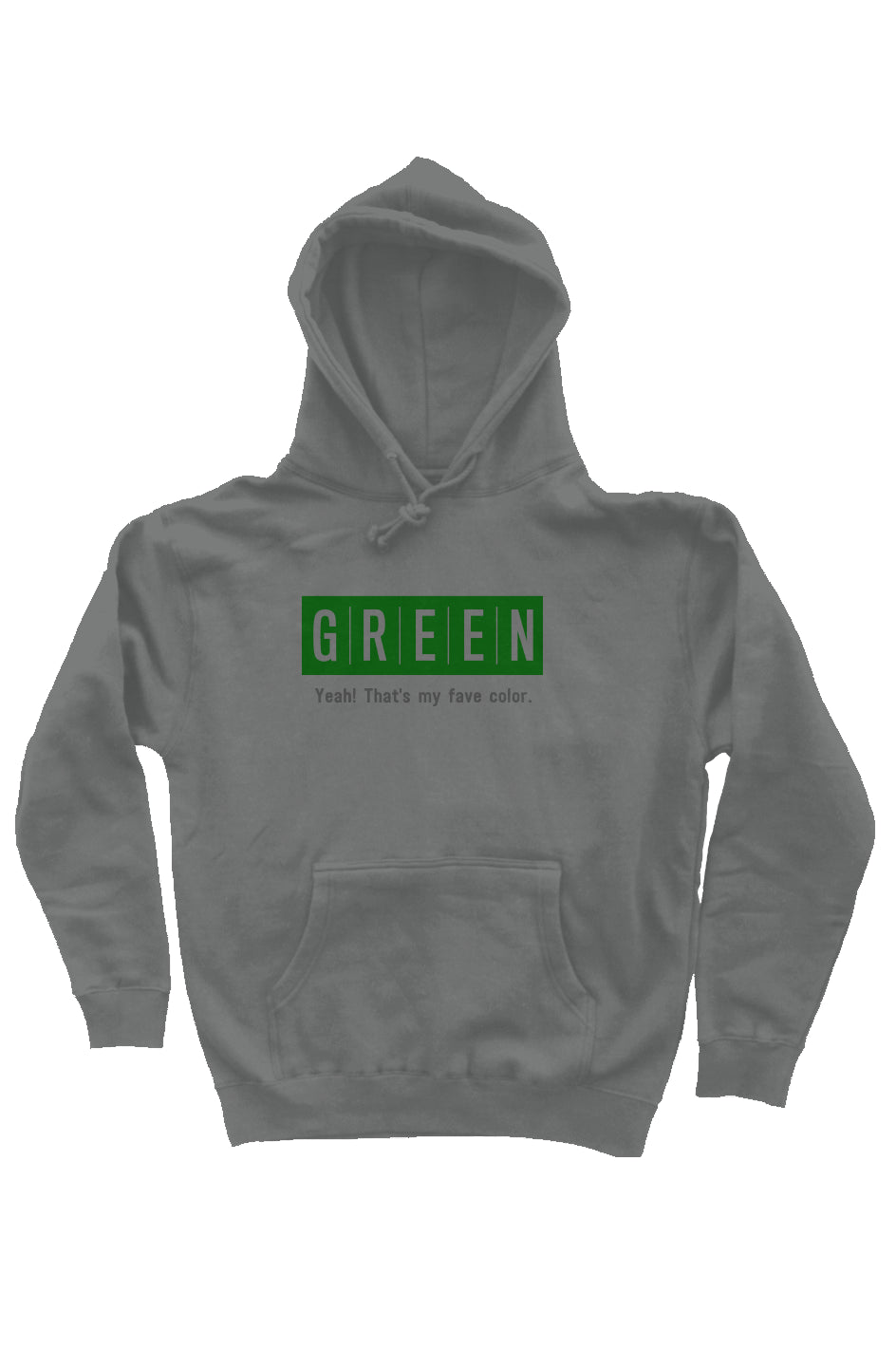 Green Collection Fave Independent pullover hoody