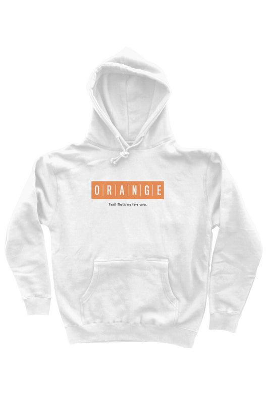 Orange Collection Fave Independent pullover hoodie