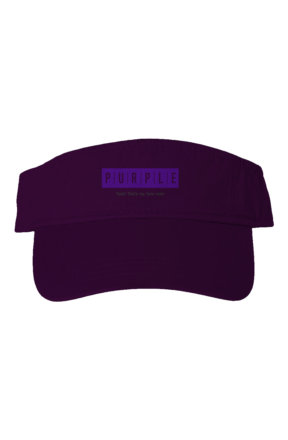 Purple Collection Fave Classic Visor