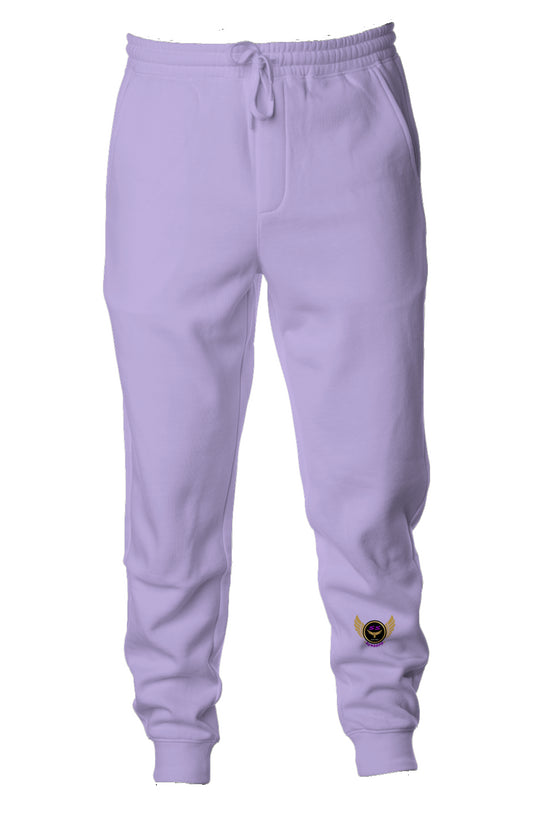 (SS) by42DPD Accent Purple Lavender Independent Midweight Fleece Joggers