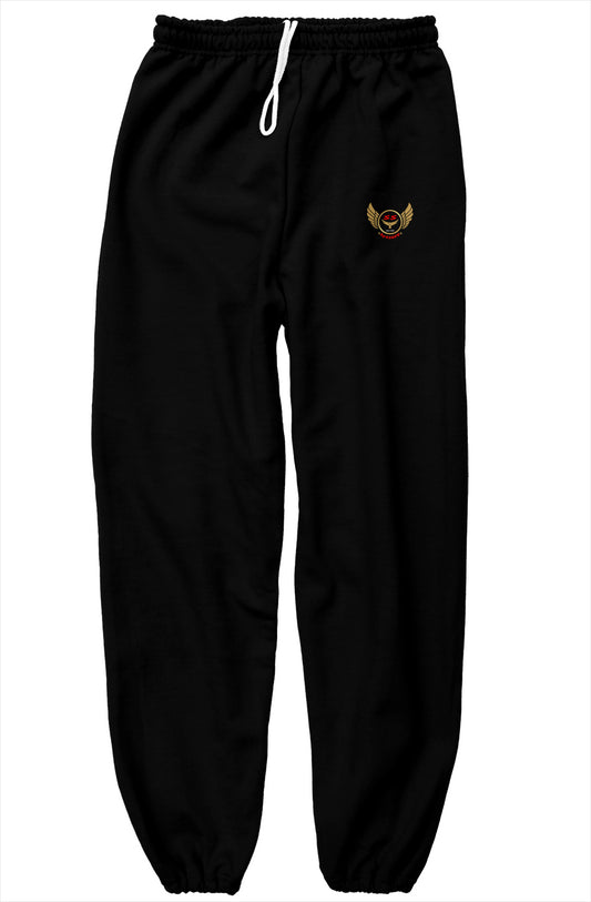 (SS) by42DPD Accent Red Black Classic Sweatpants
