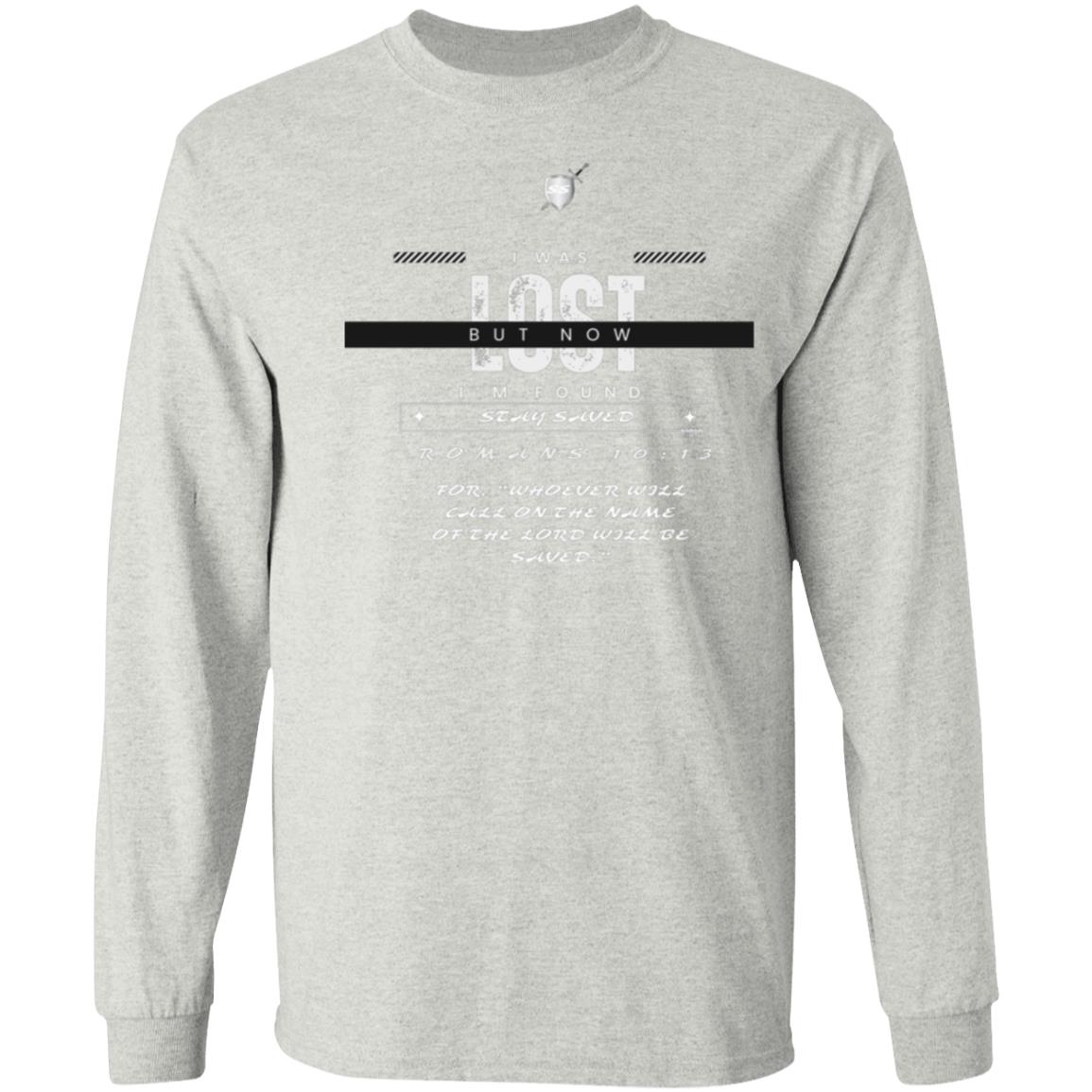 Lost n Found by42dpd Accent White Long Sleeve Tee