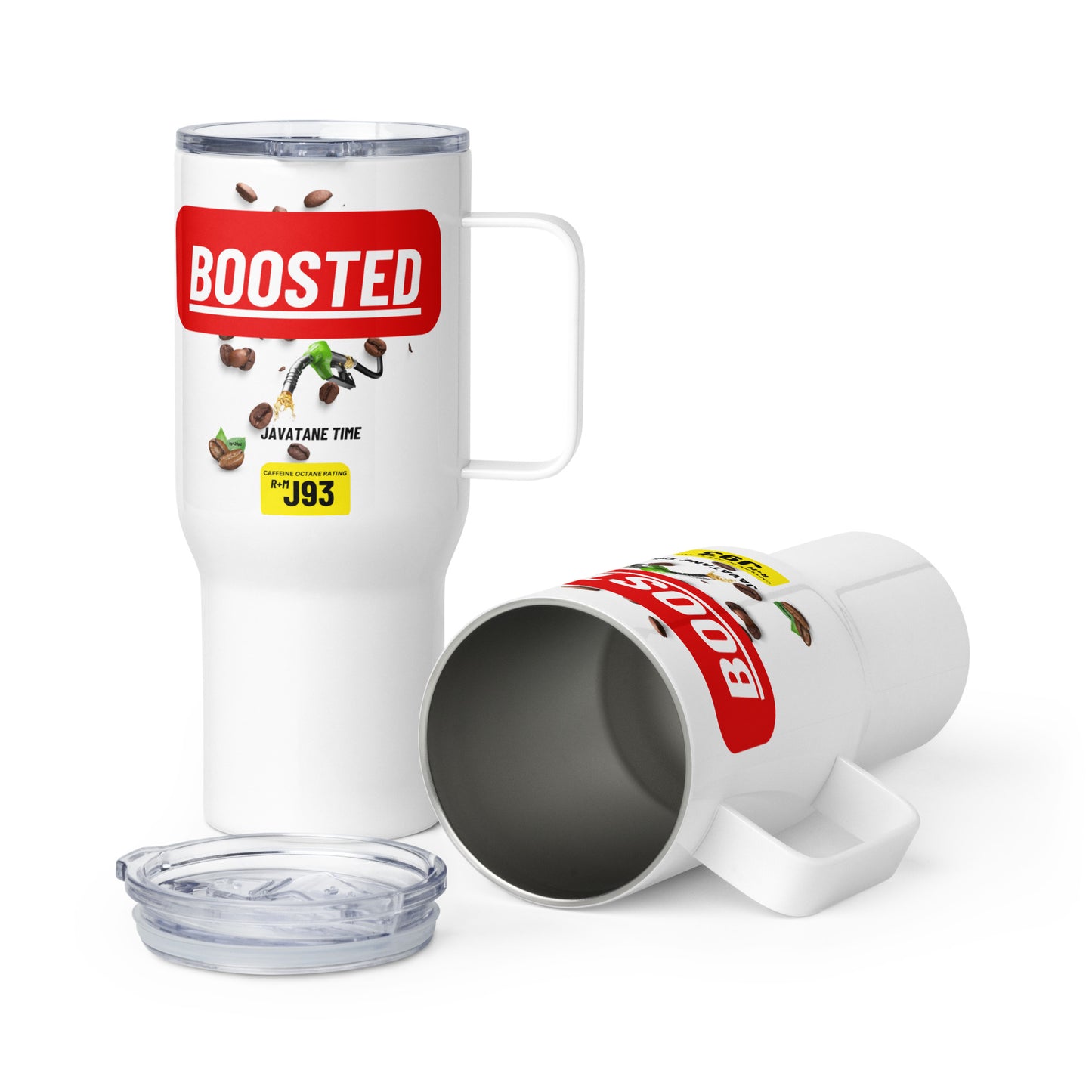 BOOSTED Accent Red Large Travel Mug