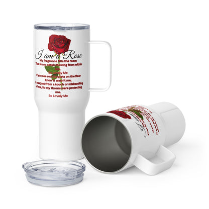 I Am A Rose Travel Mug