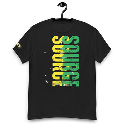 SOURCE Life and Strength Accent Yellow/Green T-Shirt