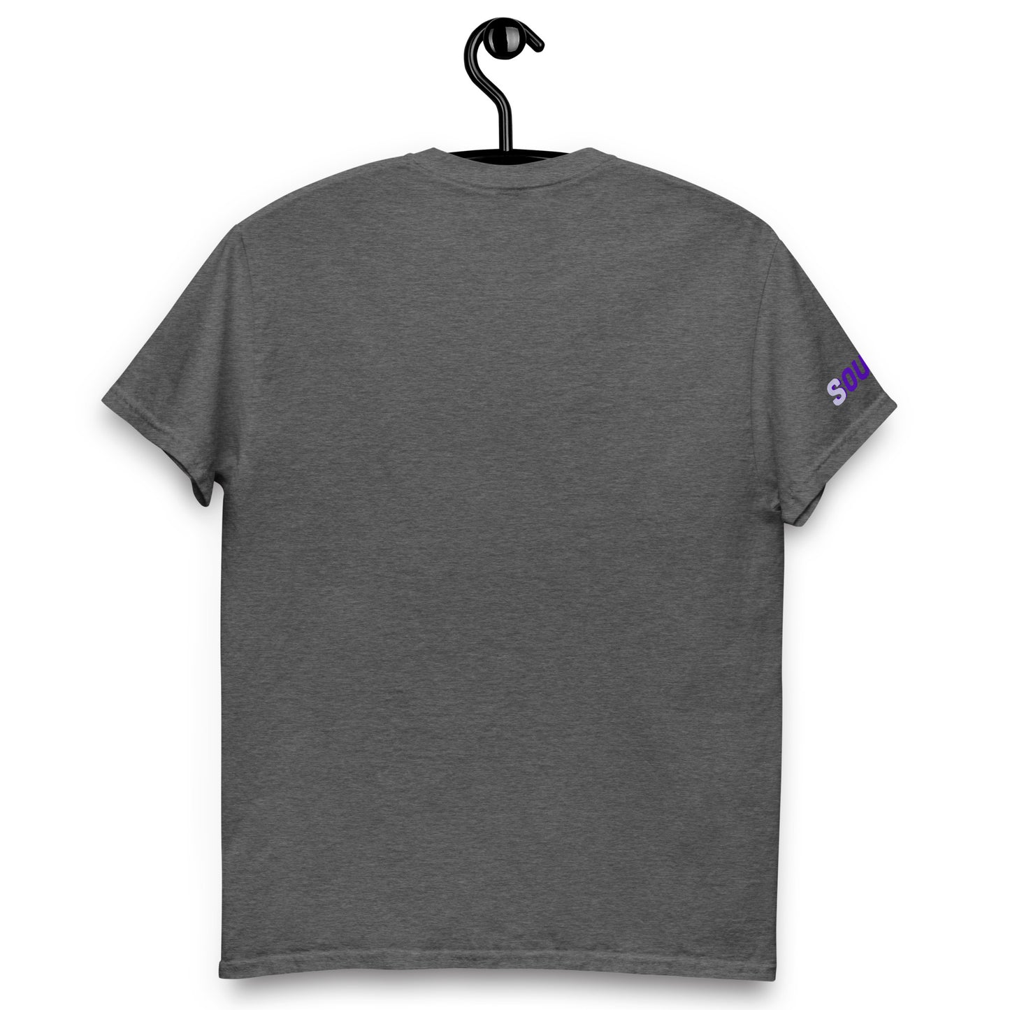 SOURCE Life and Strength Typography Accent Purple Tee