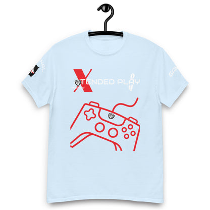 Xtended Play Day Accent Red Gaming Tee - Black