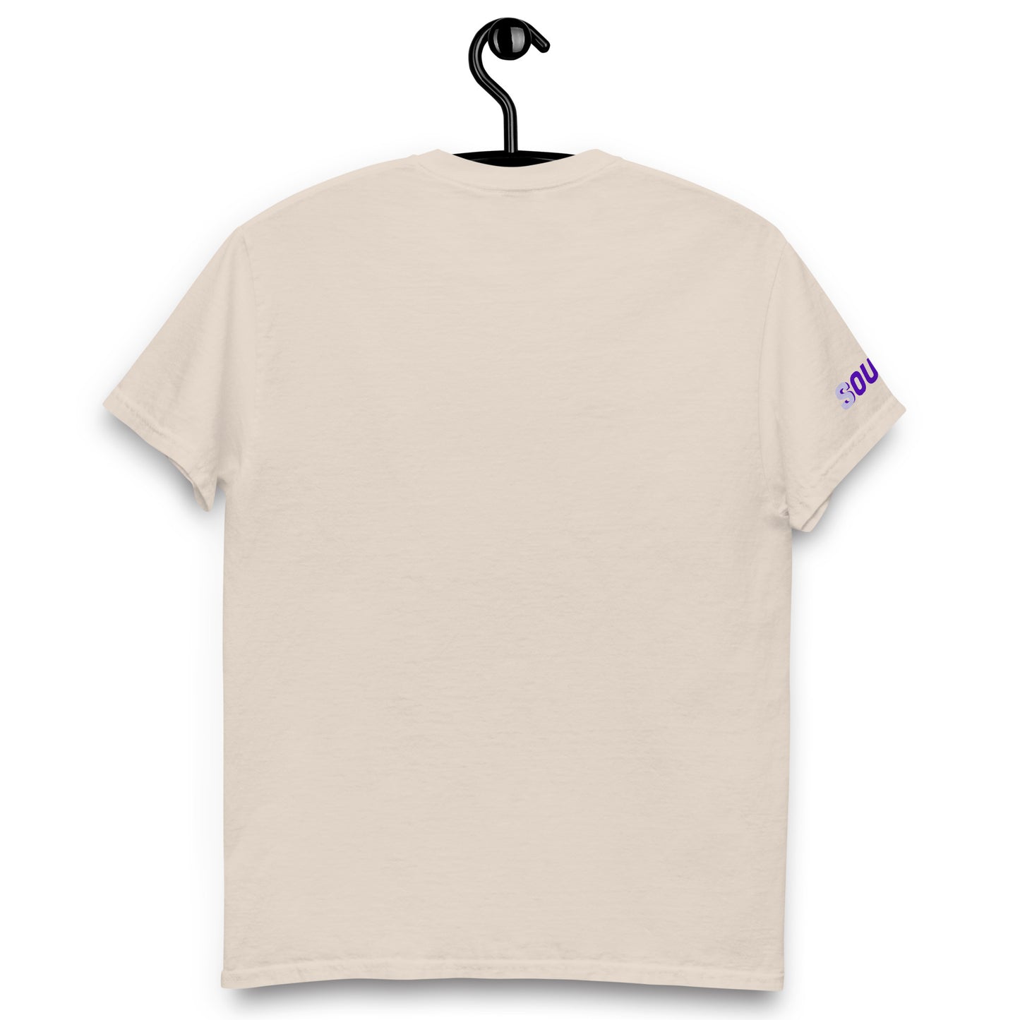 SOURCE Life and Strength Typography Accent Purple Tee